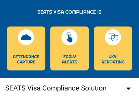 Seats visa compliance is attendance capture, early alerts, UKVI reporting. SEATS Visa Compliance Solution